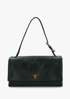 The Large Dual Ivy Leather Shoulder Bag