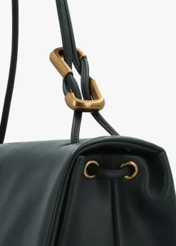 The Large Dual Ivy Leather Shoulder Bag