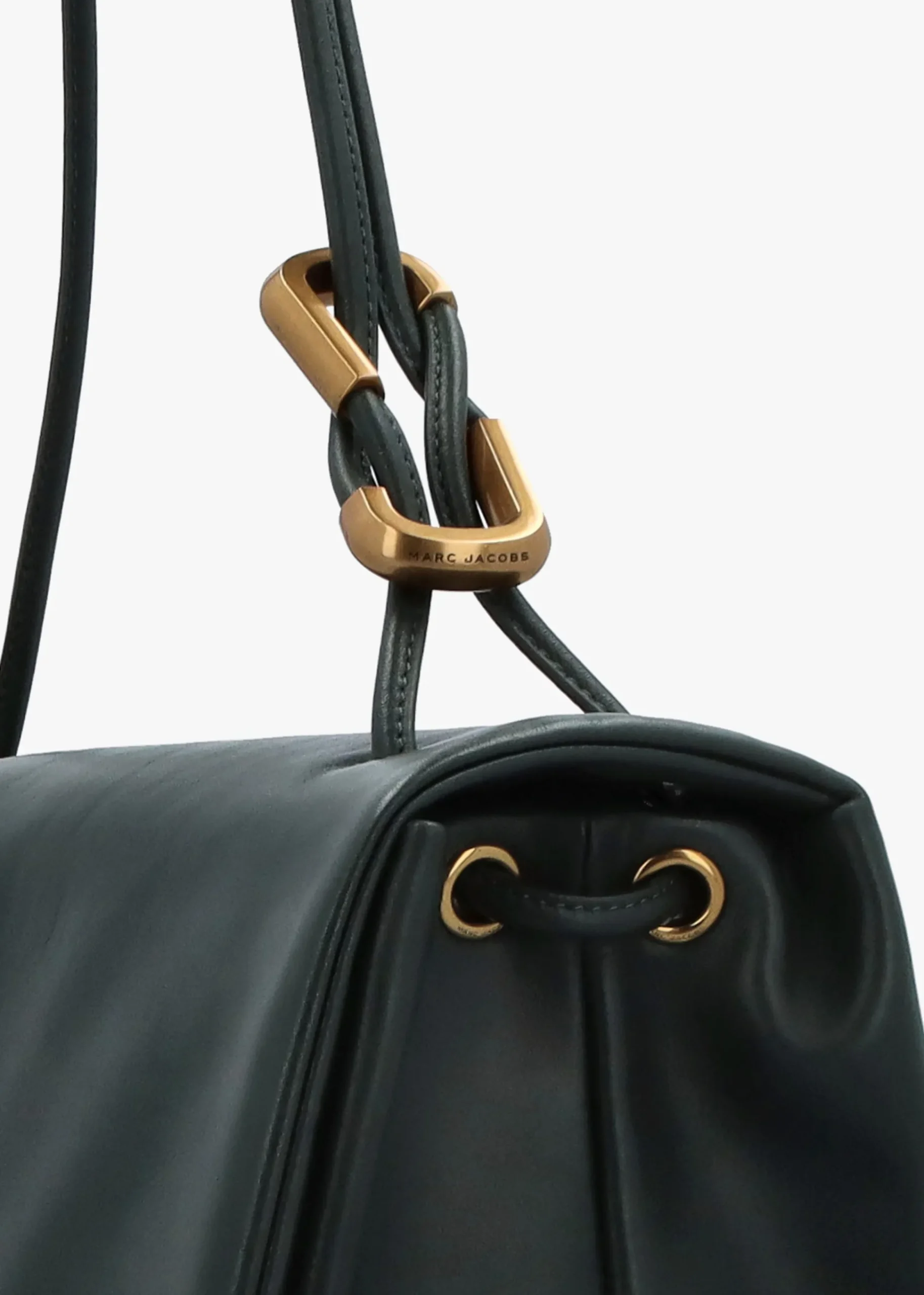 The Large Dual Ivy Leather Shoulder Bag