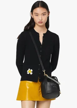 The Leather Black Bucket Bag