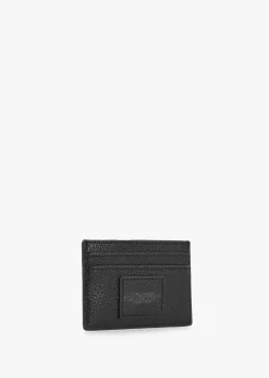 The Leather Black Card Case