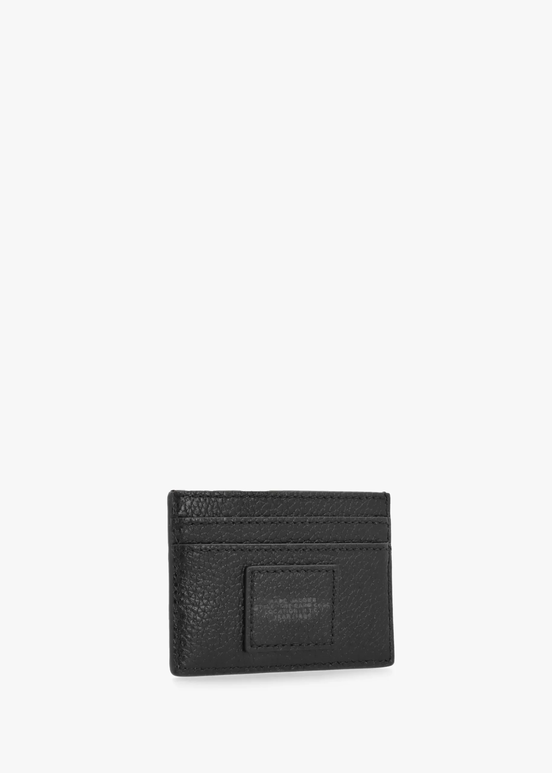The Leather Black Card Case