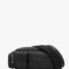 The Leather Black Cargo Bag