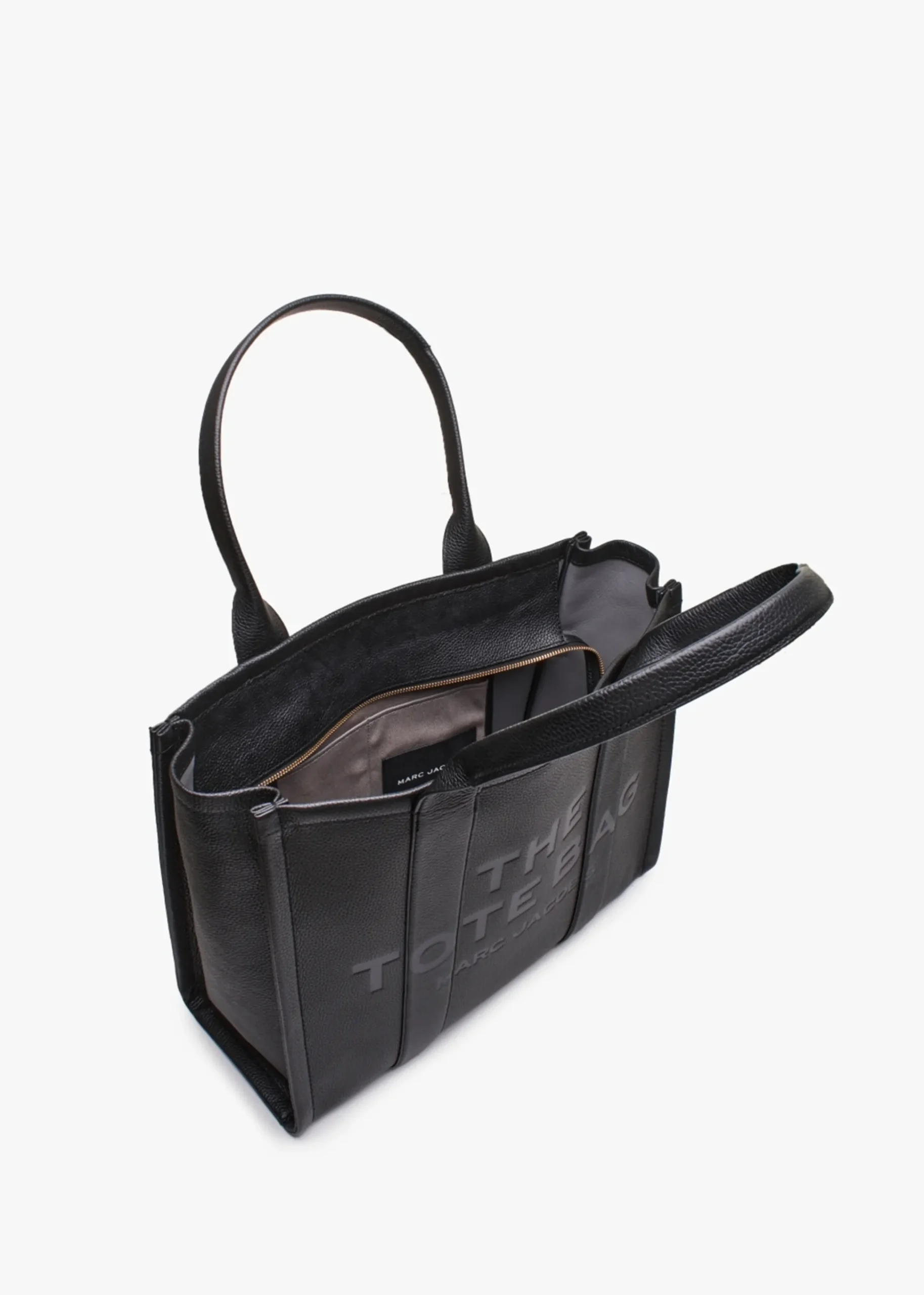 The Leather Large Black Tote Bag