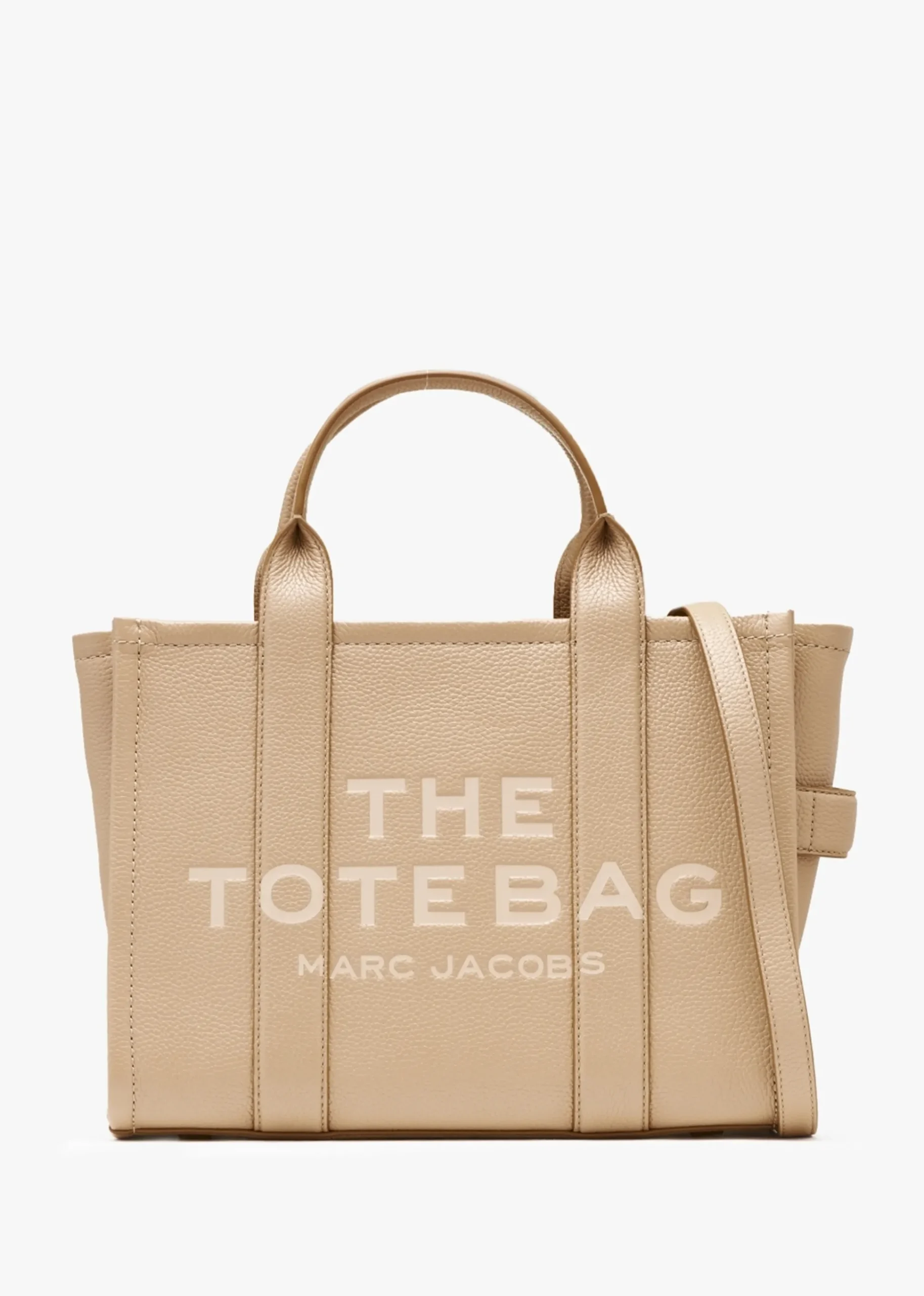 The Leather Medium Camel Tote Bag