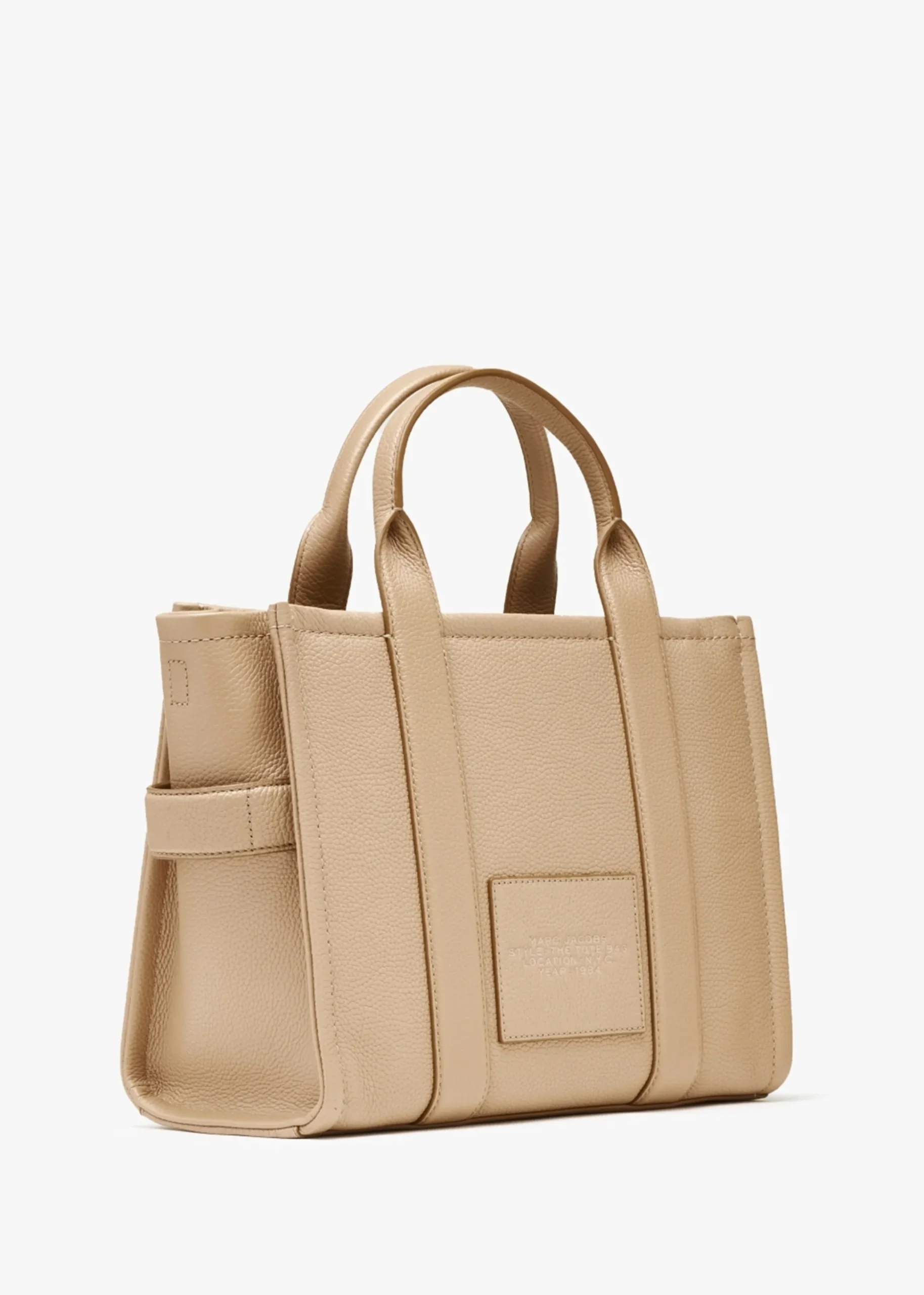 The Leather Medium Camel Tote Bag