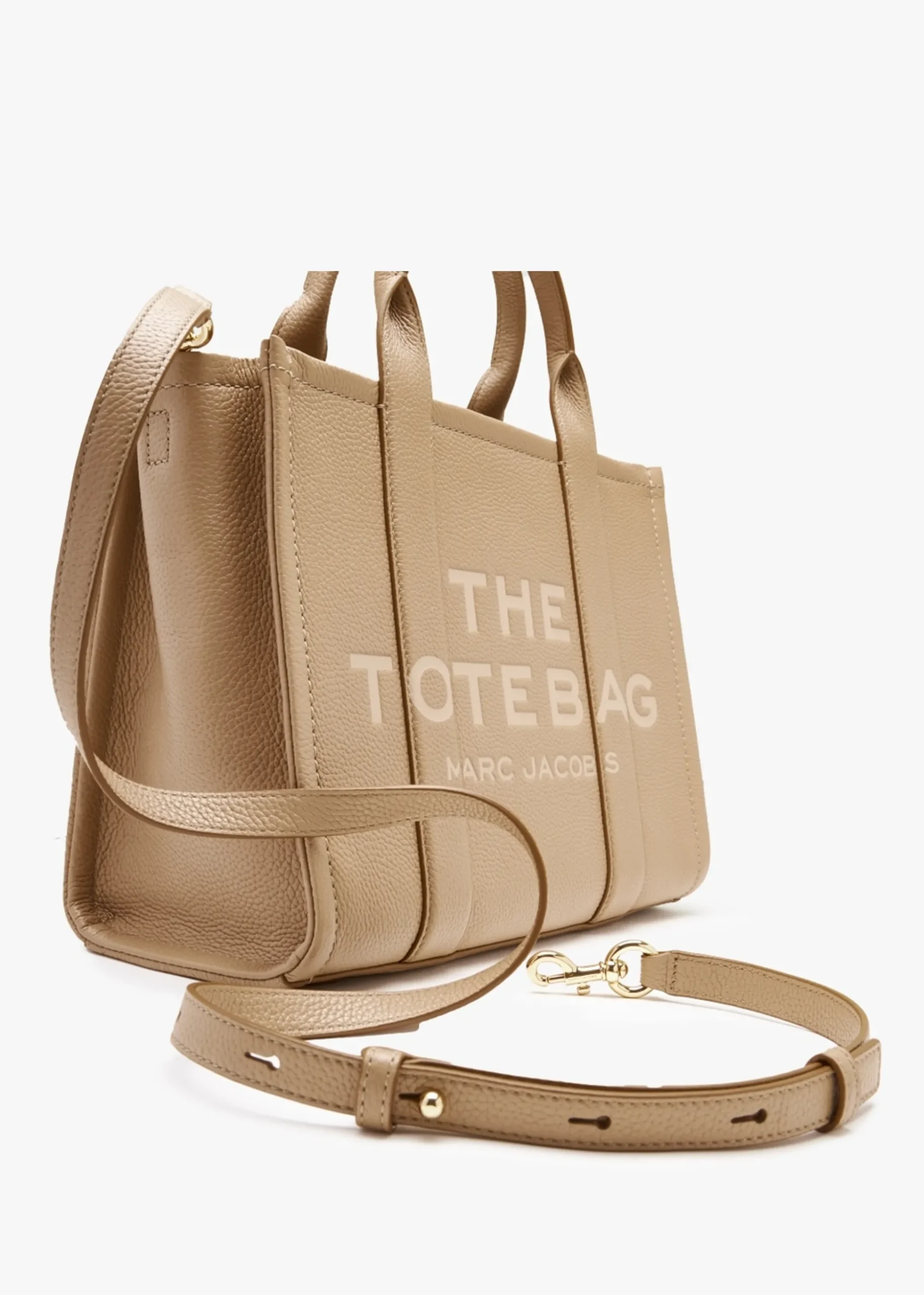 The Leather Medium Camel Tote Bag