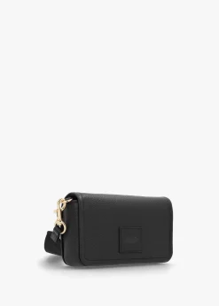 The Leather Mini Black Cross-Body Bag