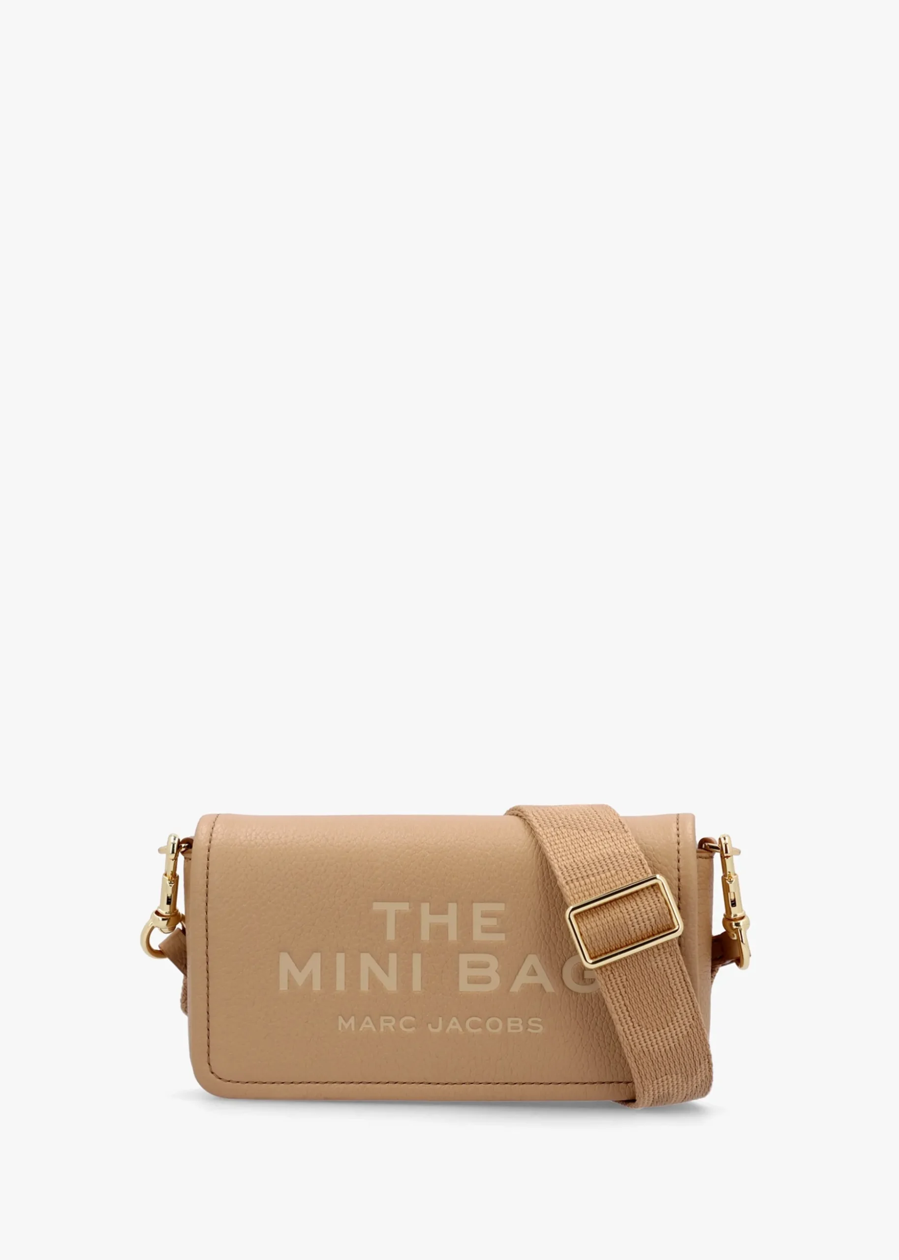 The Leather Mini Camel Cross-Body Bag