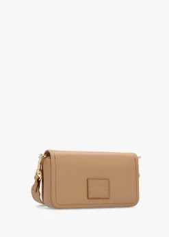 The Leather Mini Camel Cross-Body Bag