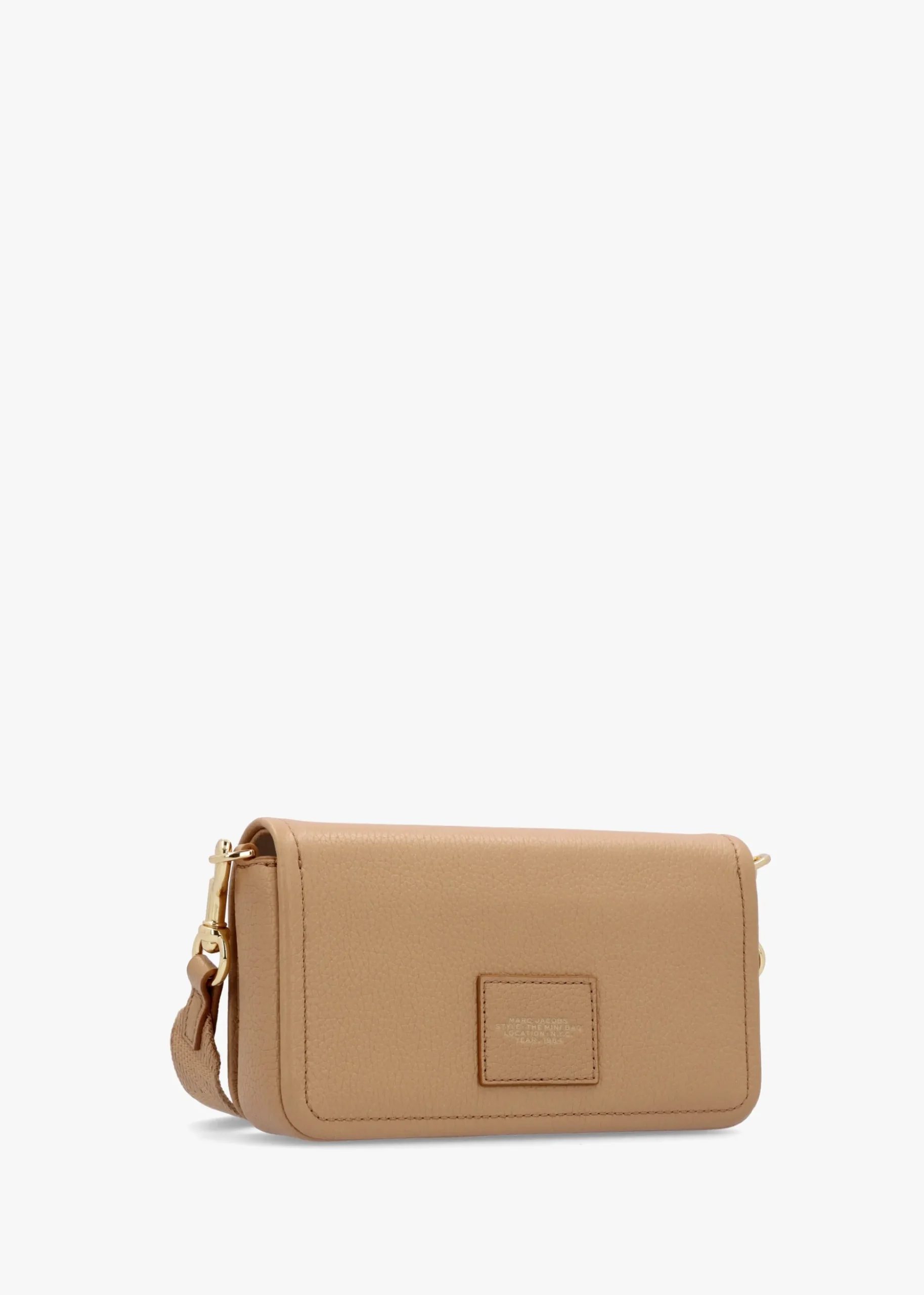 The Leather Mini Camel Cross-Body Bag