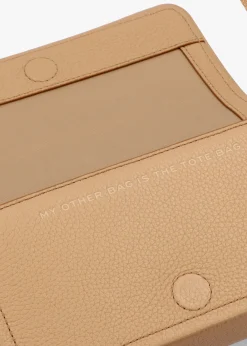 The Leather Mini Camel Cross-Body Bag