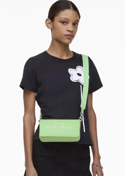 The Leather Mini Peppermint Cross-Body Bag