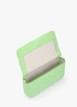 The Leather Mini Peppermint Cross-Body Bag