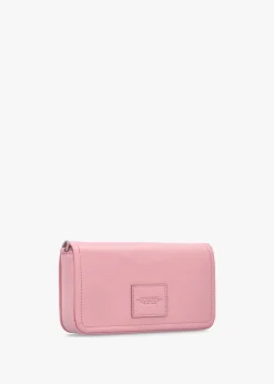The Leather Mini Ribbon Pink Cross-Body Bag