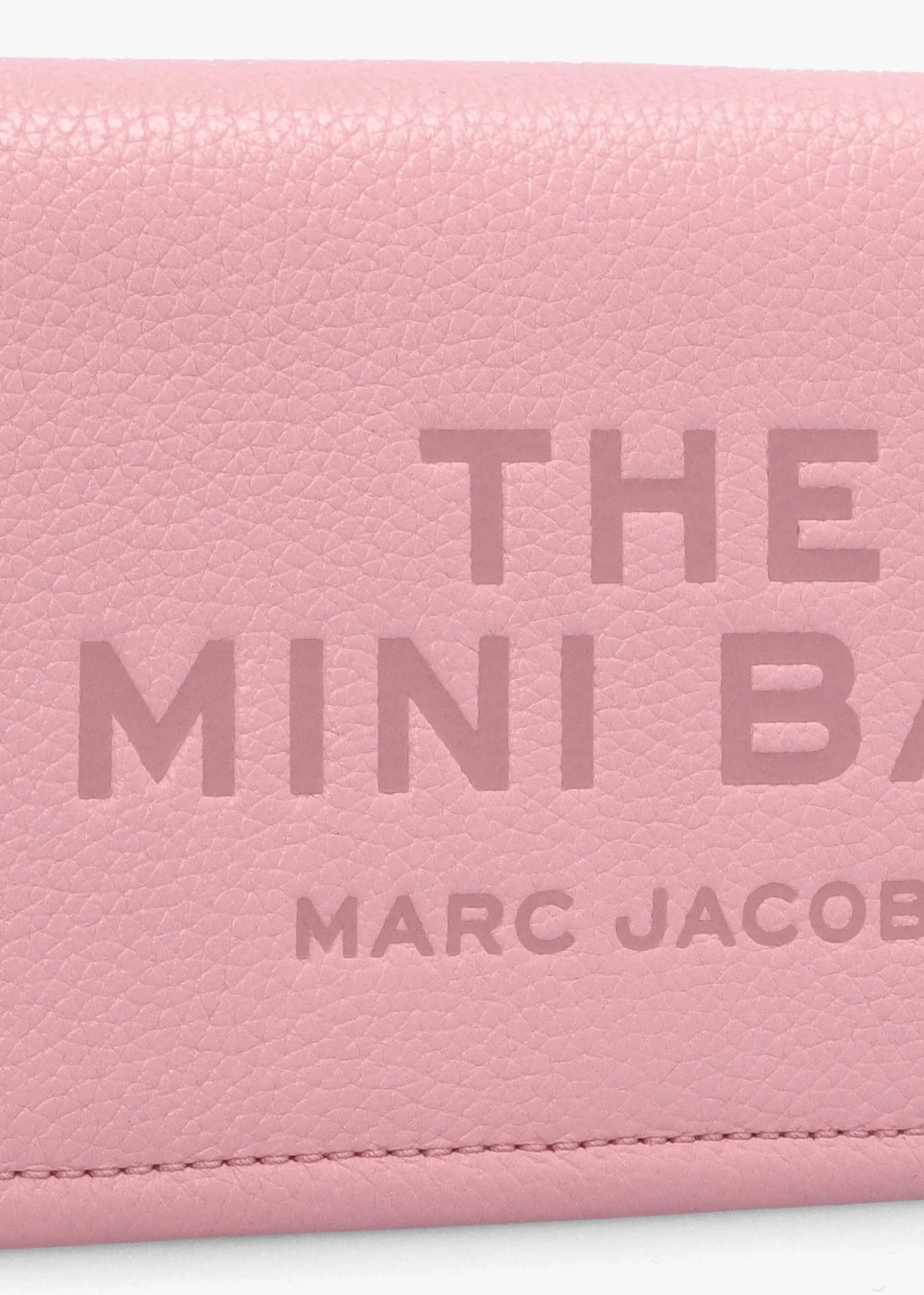 The Leather Mini Ribbon Pink Cross-Body Bag