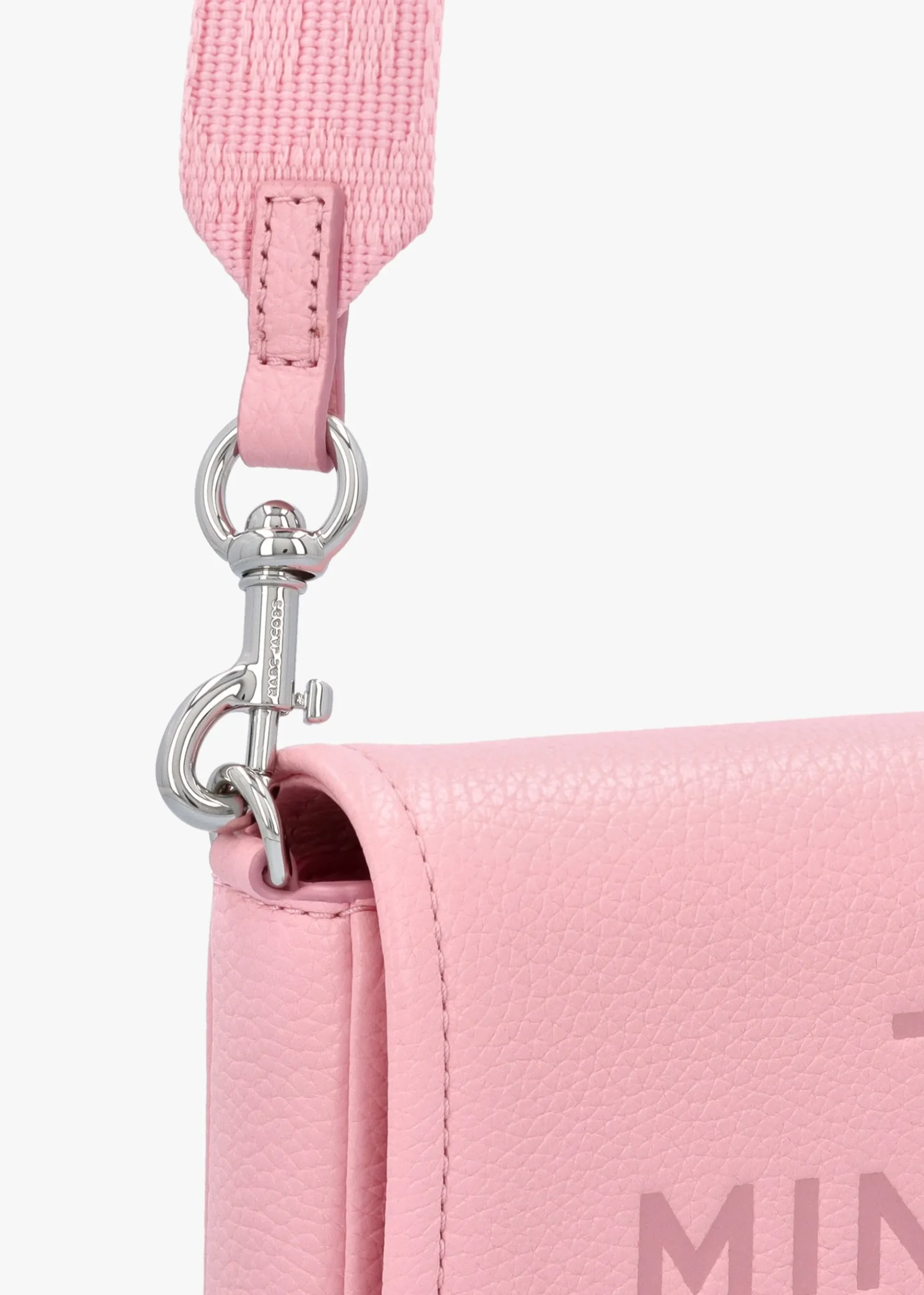 The Leather Mini Ribbon Pink Cross-Body Bag