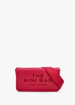 The Leather Mini True Red Cross-Body Bag
