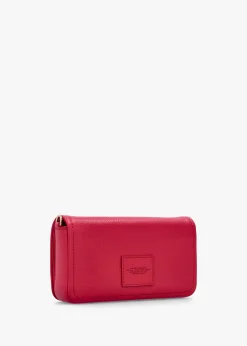 The Leather Mini True Red Cross-Body Bag