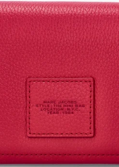The Leather Mini True Red Cross-Body Bag