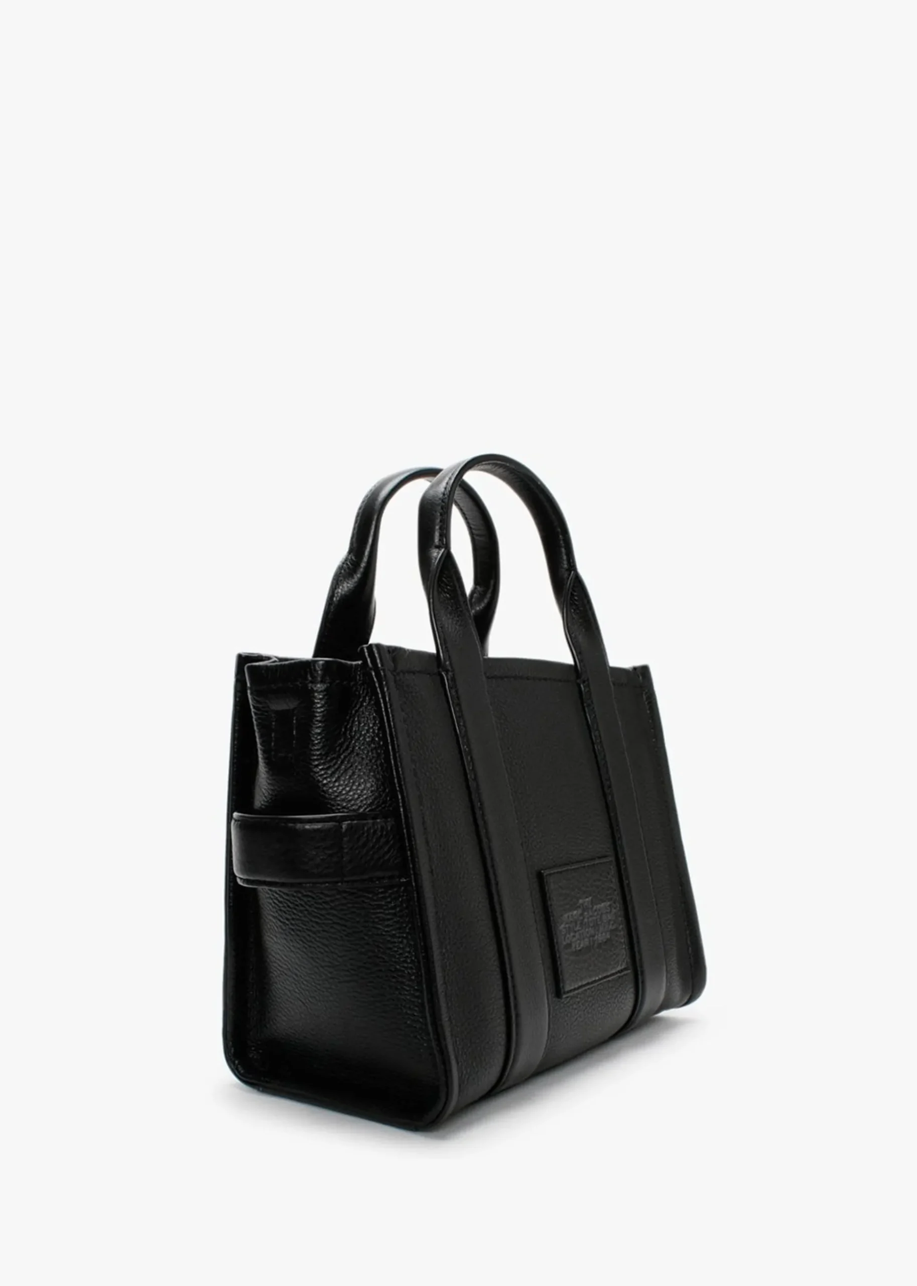 The Leather Small Black Tote Bag