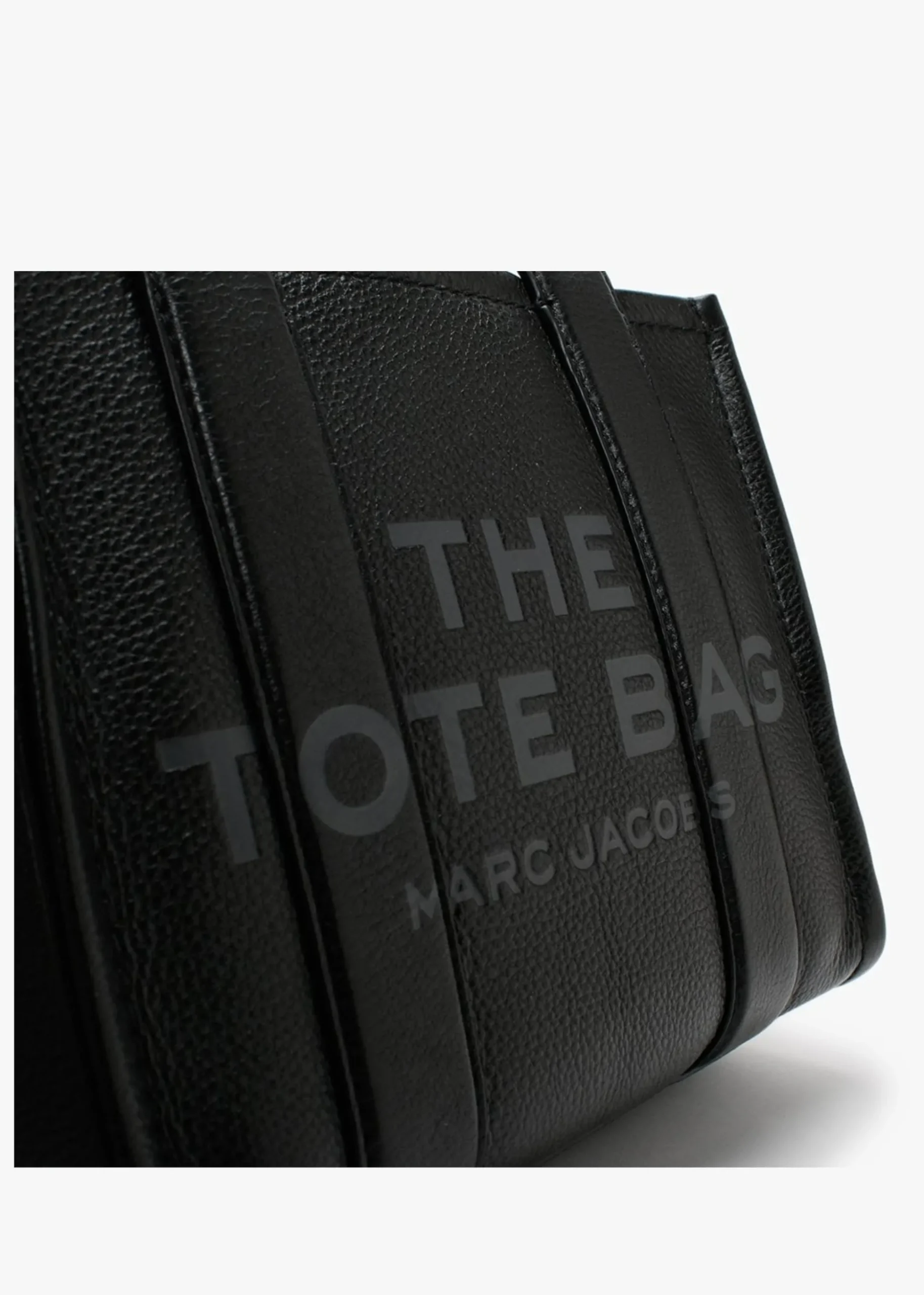 The Leather Small Black Tote Bag