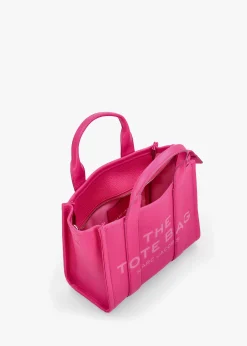 The Leather Small Hot Pink Tote Bag