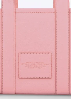 The Leather Small Ribbon Pink Tote Bag