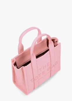 The Leather Small Ribbon Pink Tote Bag