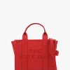 The Leather Small True Red Tote Bag