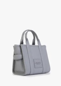 The Leather Small Wolf Grey Tote Bag