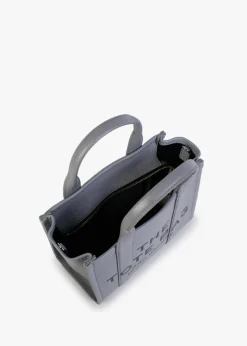 The Leather Small Wolf Grey Tote Bag