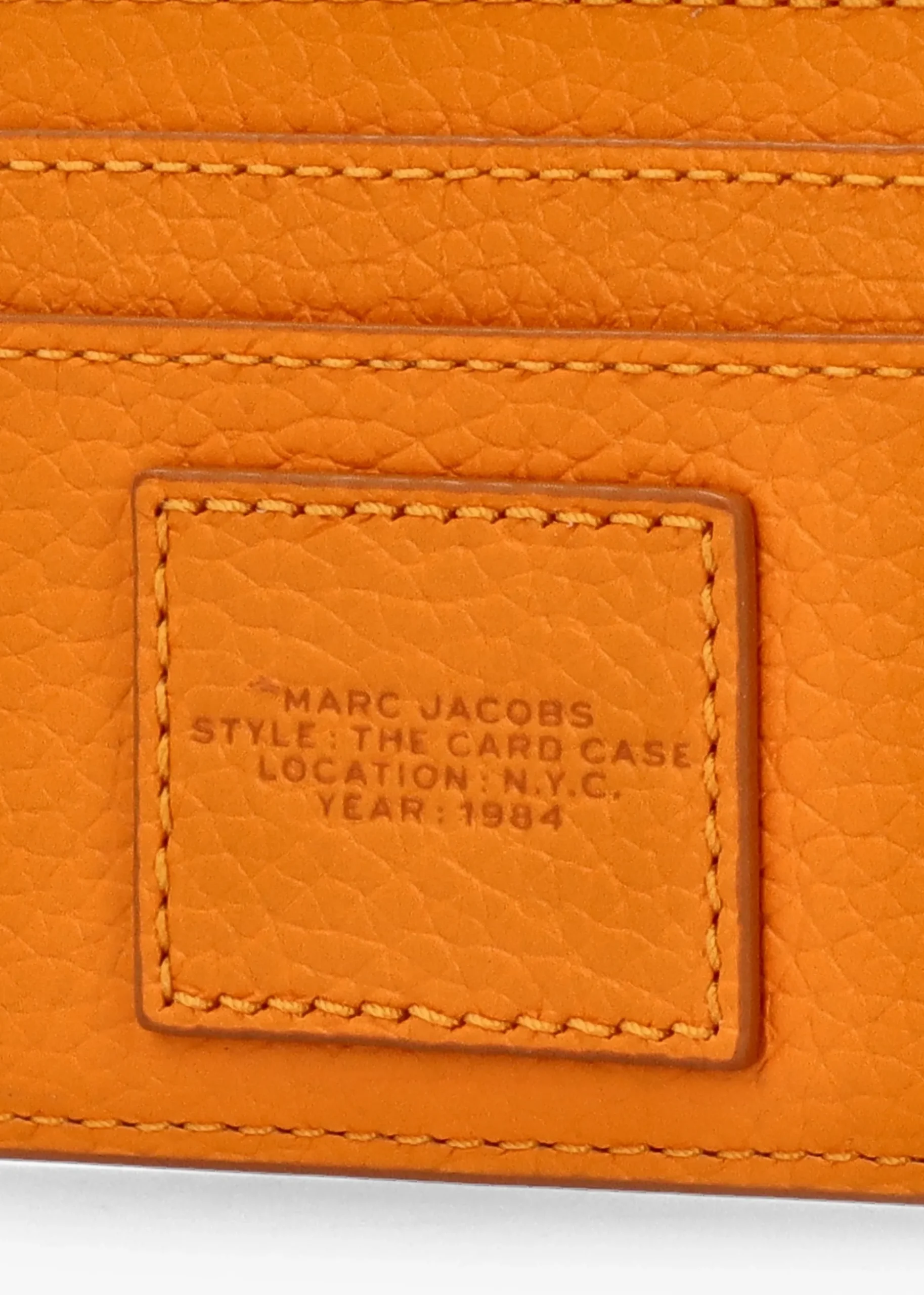 The Leather Tangerine Card Case