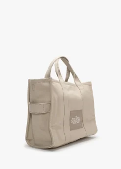 The Medium Beige Canvas Tote Bag