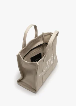 The Medium Beige Canvas Tote Bag