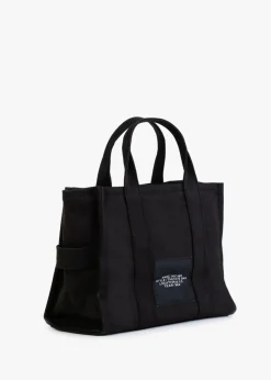 The Medium Black Canvas Tote Bag