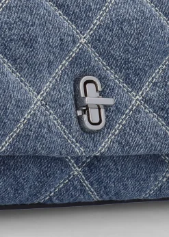 The Mini Dual Light Wash Indigo Denim Bag