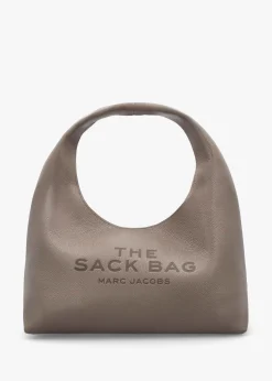 The Sack Large Cement Leather Shoulder Bag