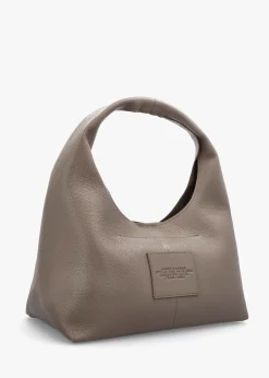 The Sack Large Cement Leather Shoulder Bag