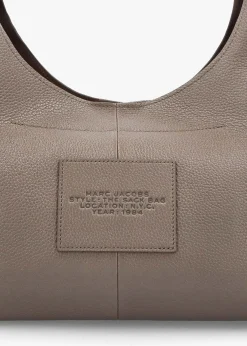 The Sack Large Cement Leather Shoulder Bag