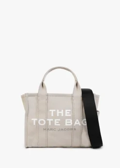 The Small Beige Canvas Tote Bag