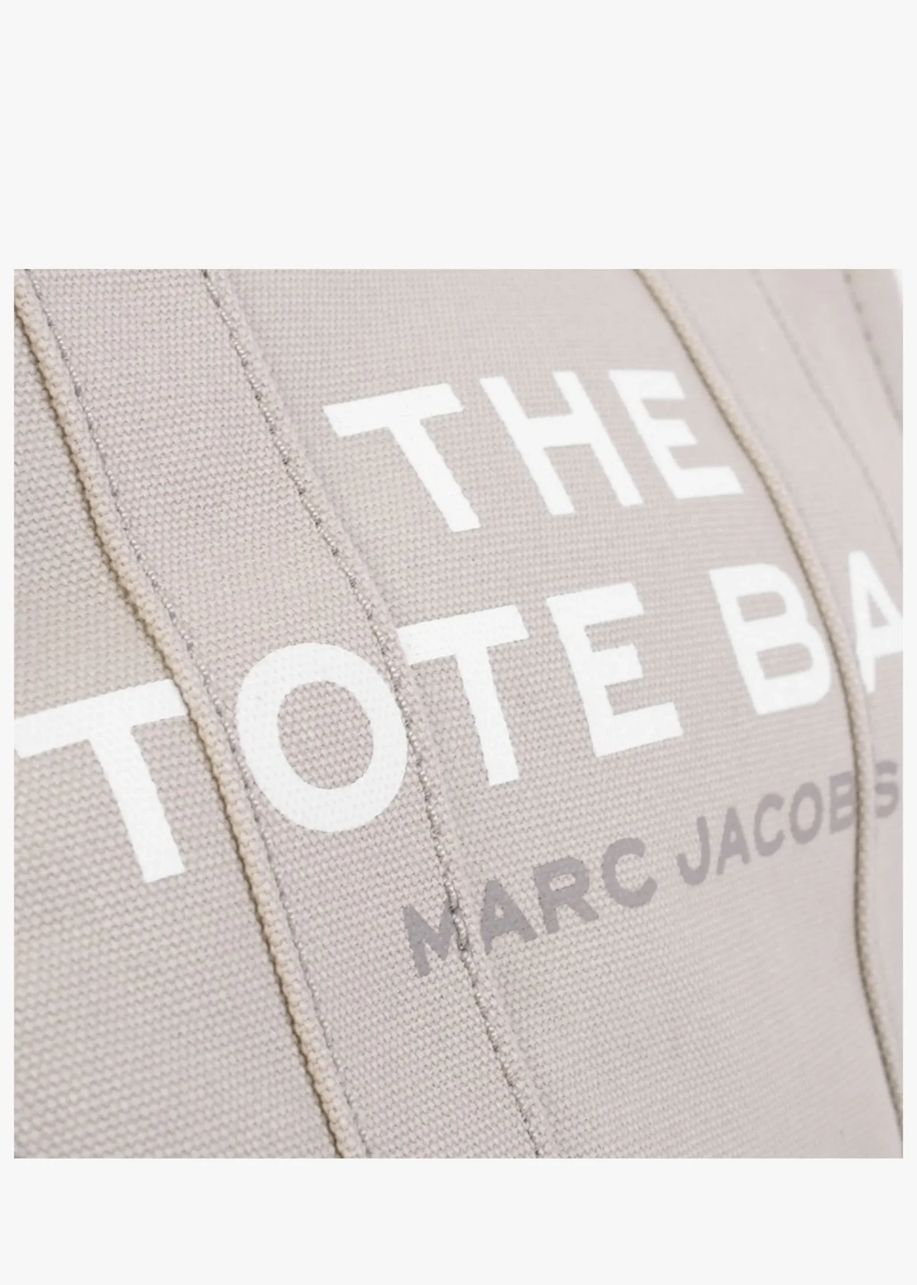 The Small Beige Canvas Tote Bag