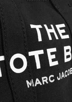 The Small Black Canvas Tote Bag