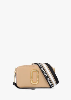 The Snapshot Camel Multi Leather Camera Bag