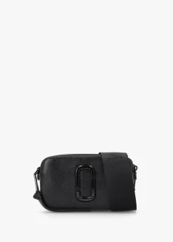 The Snapshot DTM Black Leather Camera Bag