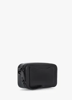 The Snapshot DTM Black Leather Camera Bag
