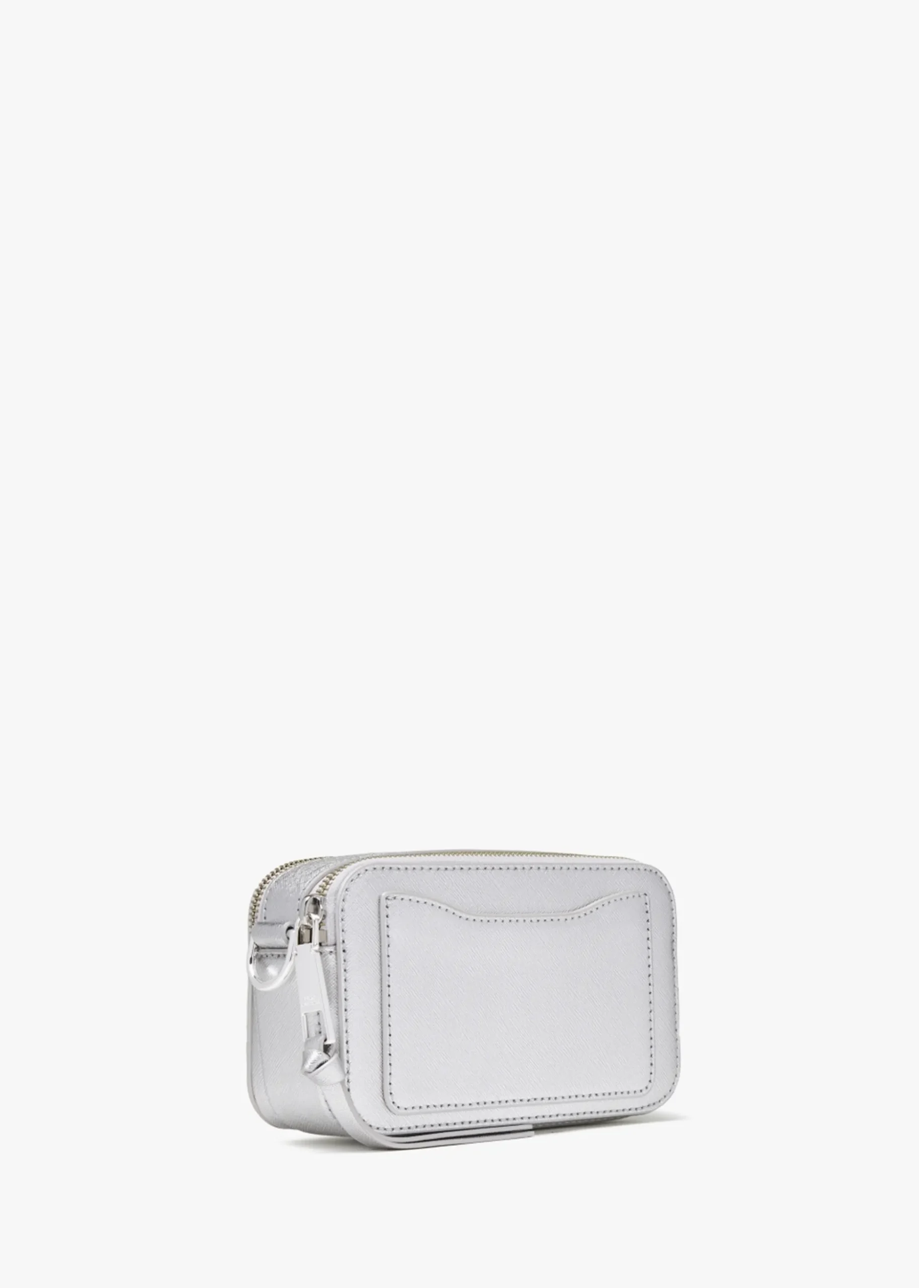 The Snapshot DTM Silver Leather Camera Bag