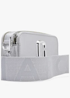 The Snapshot DTM Silver Leather Camera Bag