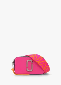 The Snapshot Hot Pink Multi Leather Camera Bag