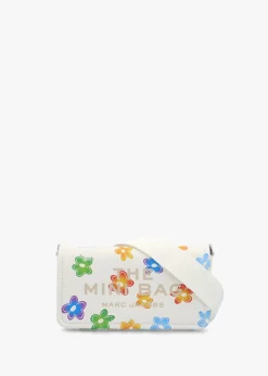 The Wild Daisy Mini White Multi Leather Bag